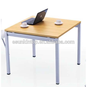 Negotiation table design for office peach wood + warm white finishing, Fashional office furniture for sale (JO-4053)